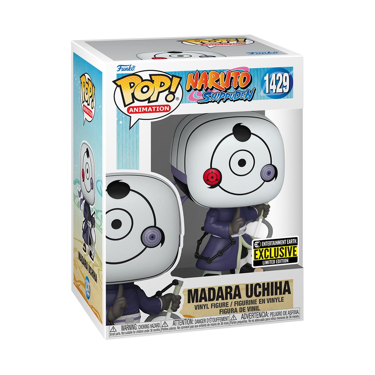 Naruto Shippuden - Madara Uchiha (Entertainment Earth) (caja con detalles/daño)