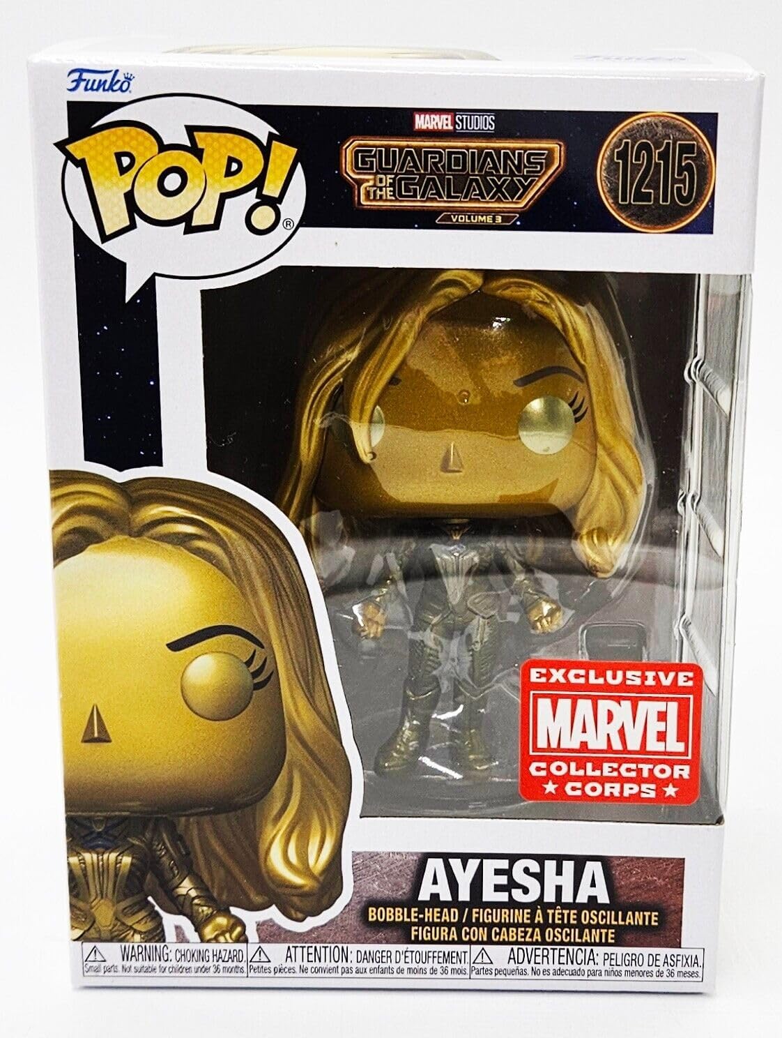 Guardians of the Galaxy: Volume 3 - Ayesha (Collector Corps) – ZZ Store