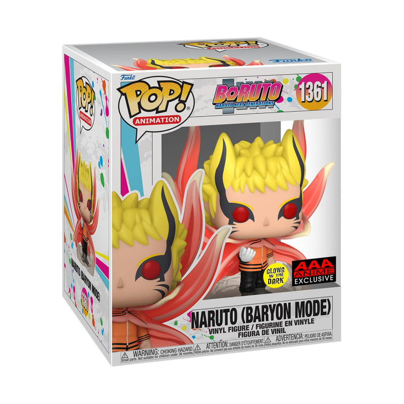 Boruto - Naruto (Baryon Mode) (GITD) (AAA Anime) 6'' (caja con detalles/daño)
