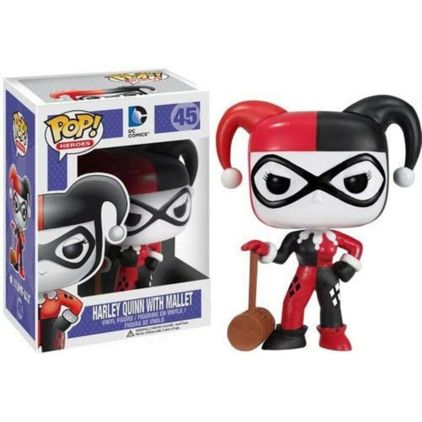 DC - Harley Quinn w/Mallet (caja con detalles/daño)