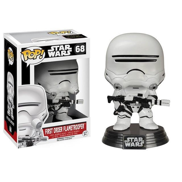 Star Wars - First Order Flametrooper (caja con detalles/daño)