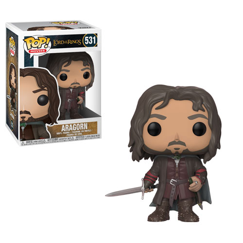 The Lord of the Rings - Aragorn (caja con detalles/daño)