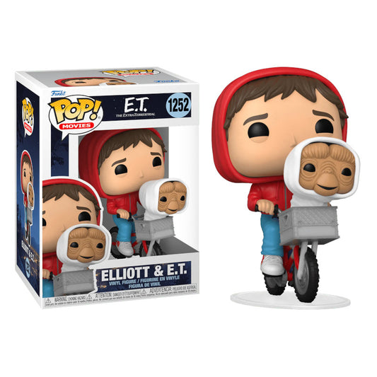 E.T. - Elliot w/E.T. in Bike Basket (caja con detalles/daño)