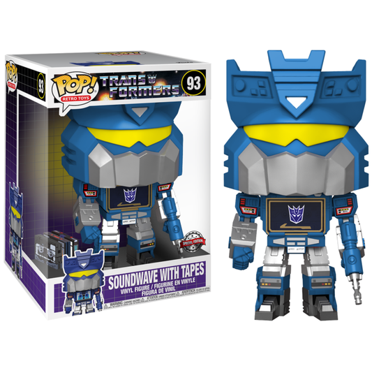 Transformers - Soundwave w/Tapes 10" (SE)