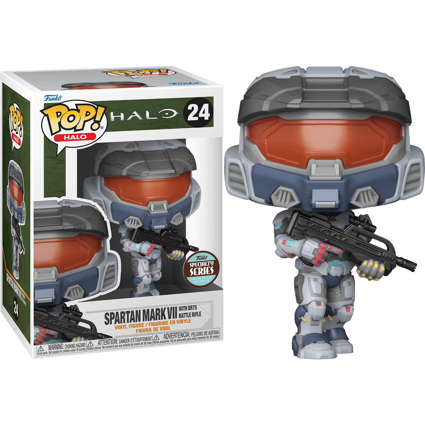 Funko Pop! Halo Infinite- Mark VII w/Weapon (Specialty Series)