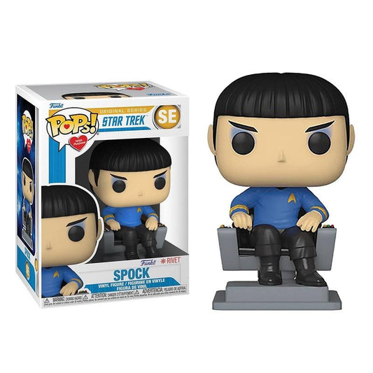 Pop with Purpose - Spock (In Chair) (caja con detalles/daño)