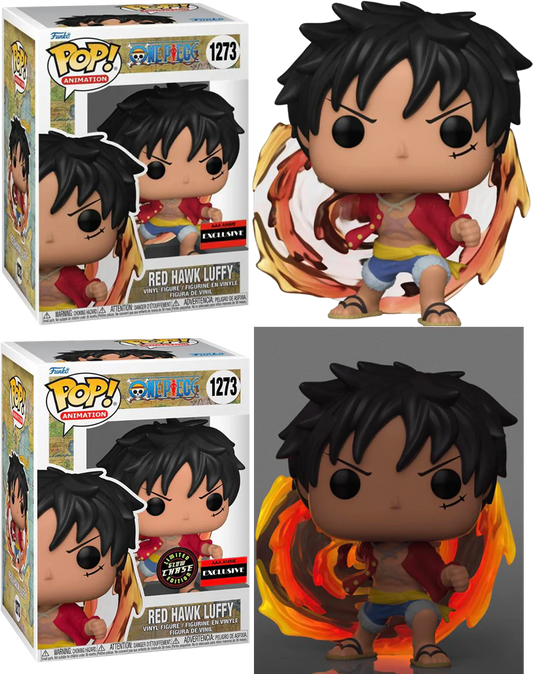 One Piece - Red Hawk Luffy w/Chase (AAA Anime)