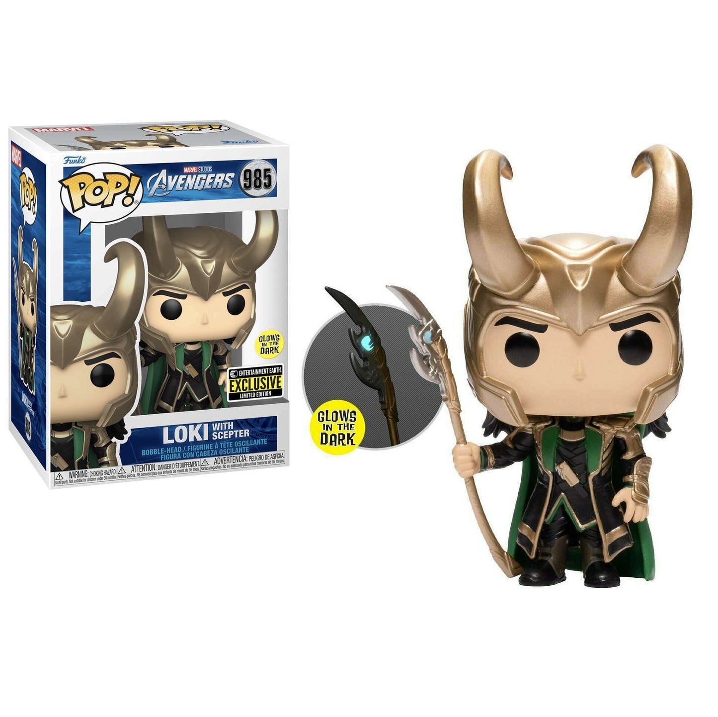 Avengers - Loki with Scepter (Entertaiment Earth)