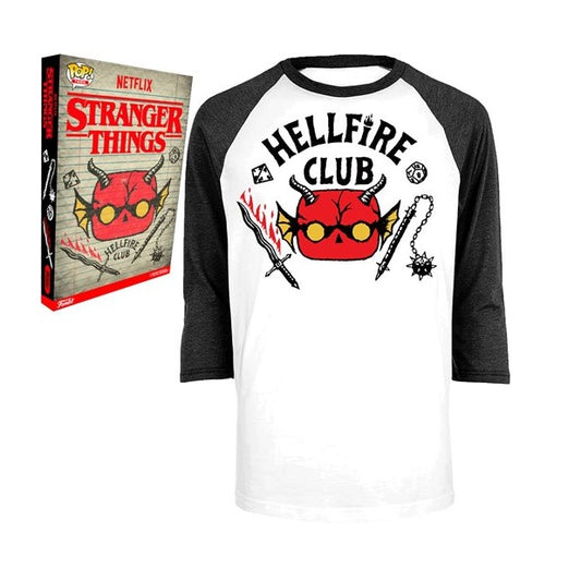 Stranger Things - Hellfire Club Adult Boxed Pop! T-Shirt